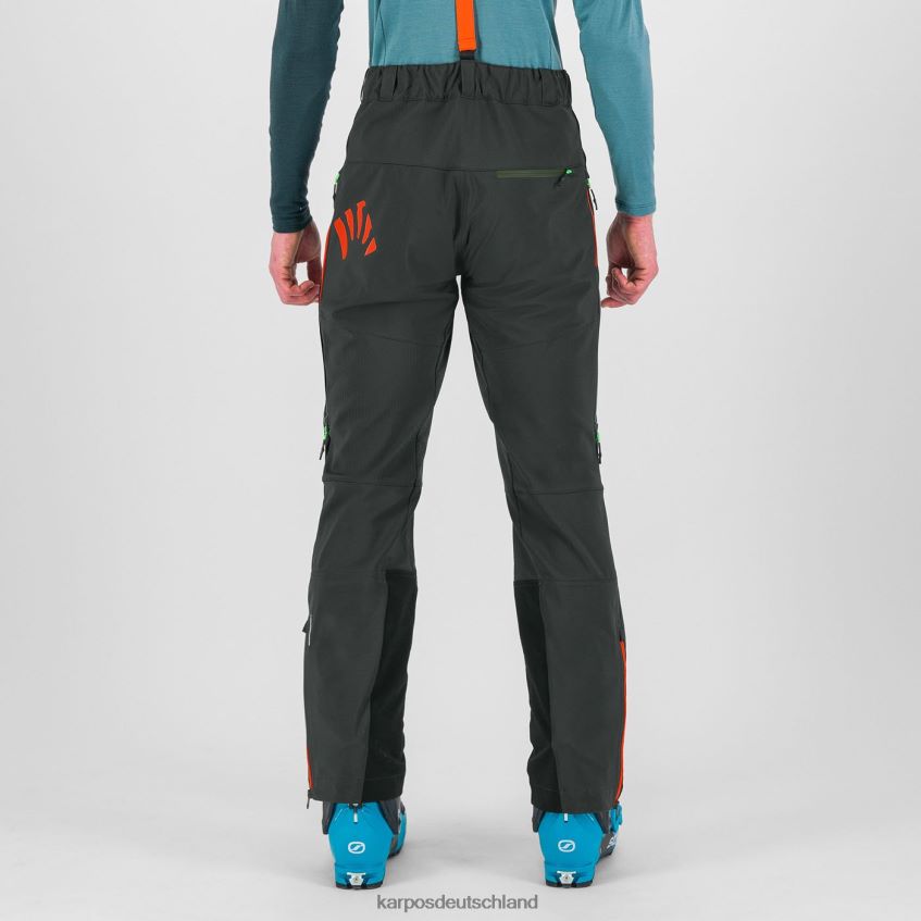 Hose| de Karpos Männer Schiara Evo Hose schwarz/würziges Orange ZV820Z457