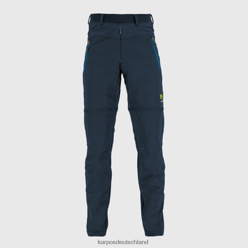 Hose| de Karpos Männer Tre Cime Zip-Off-Hose Weltraum/Indigo b. ZV820Z609
