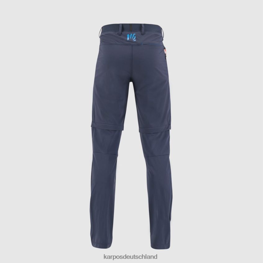Hose| de Karpos Männer Tre Cime Zip-Off-Hose Weltraum/Indigo b. ZV820Z609