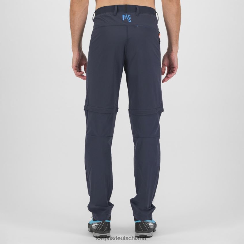 Hose| de Karpos Männer Tre Cime Zip-Off-Hose Weltraum/Indigo b. ZV820Z609