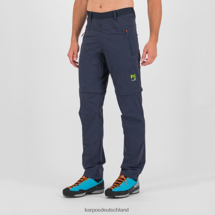 Hose| de Karpos Männer Tre Cime Zip-Off-Hose Weltraum/Indigo b. ZV820Z609