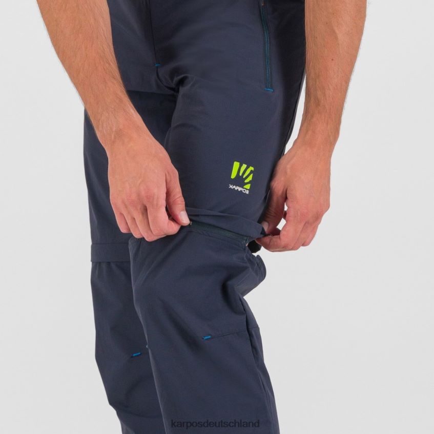 Hose| de Karpos Männer Tre Cime Zip-Off-Hose Weltraum/Indigo b. ZV820Z609
