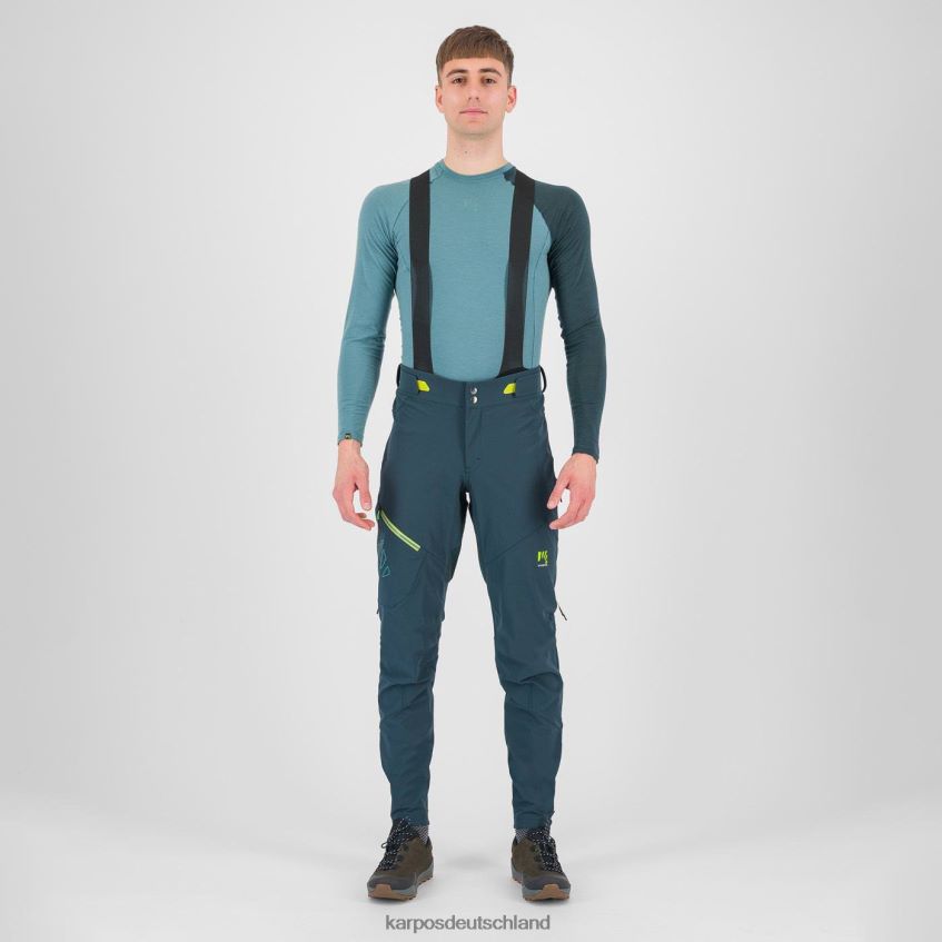 Hose| de Karpos Männer Val Viola Winterhose Wald/Kiwi-Colada ZV820Z481