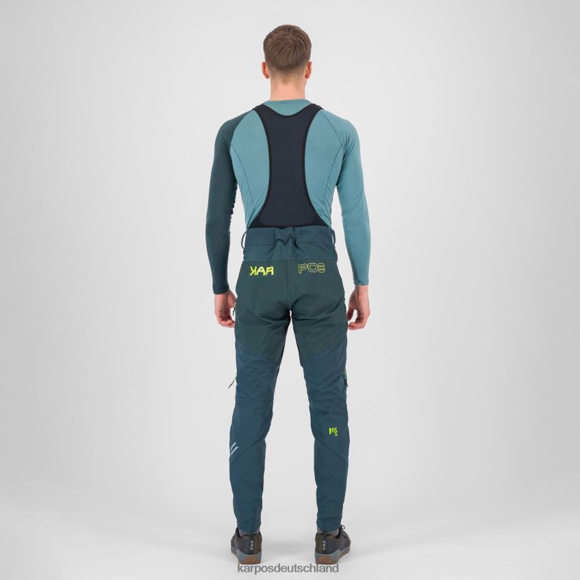 Hose| de Karpos Männer Val Viola Winterhose Wald/Kiwi-Colada ZV820Z481