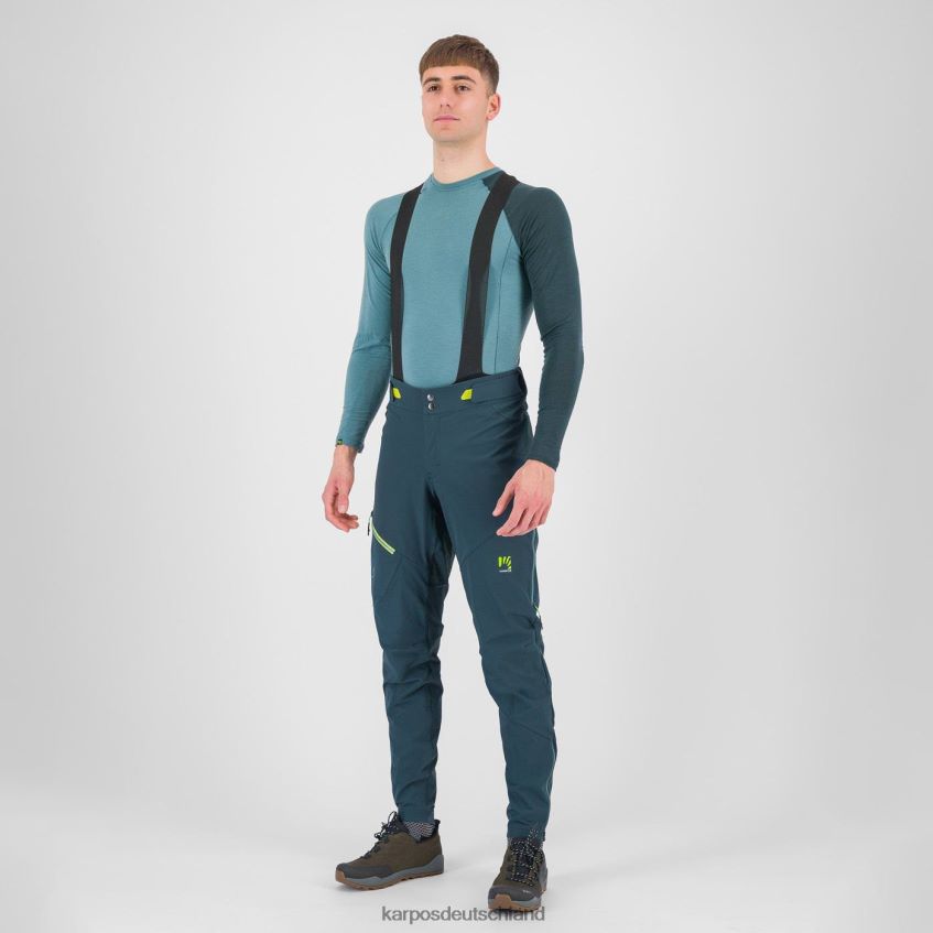 Hose| de Karpos Männer Val Viola Winterhose Wald/Kiwi-Colada ZV820Z481