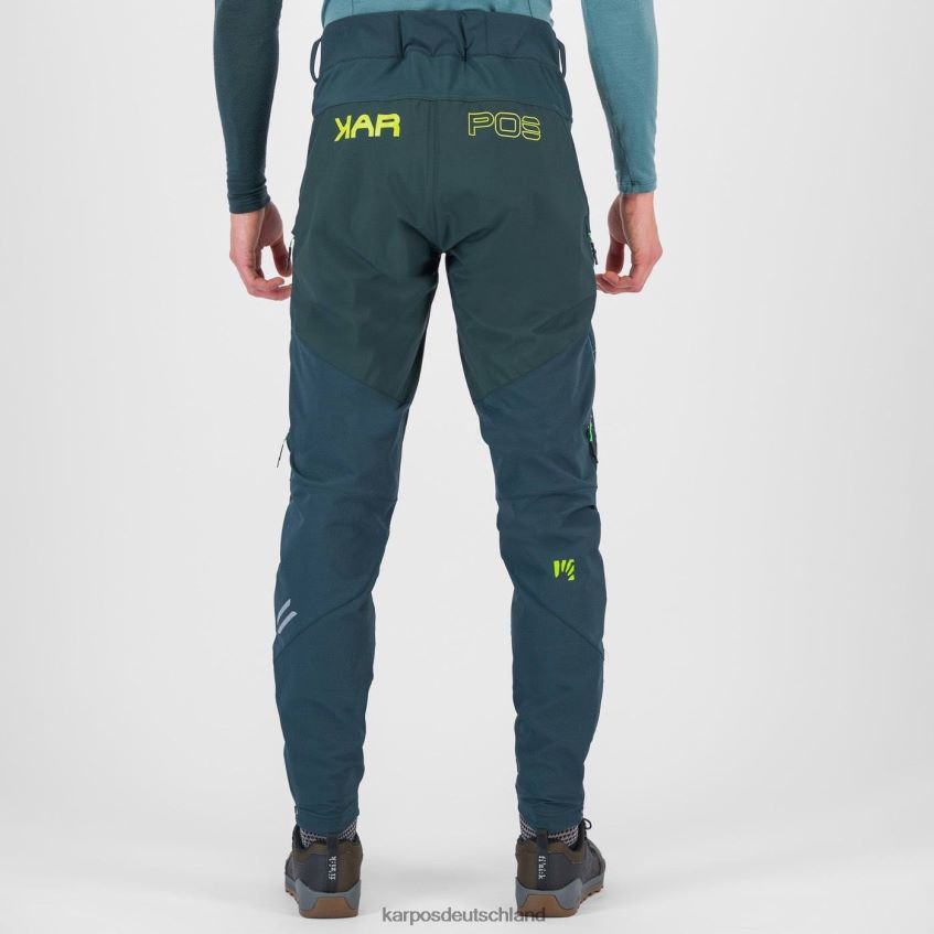 Hose| de Karpos Männer Val Viola Winterhose Wald/Kiwi-Colada ZV820Z481