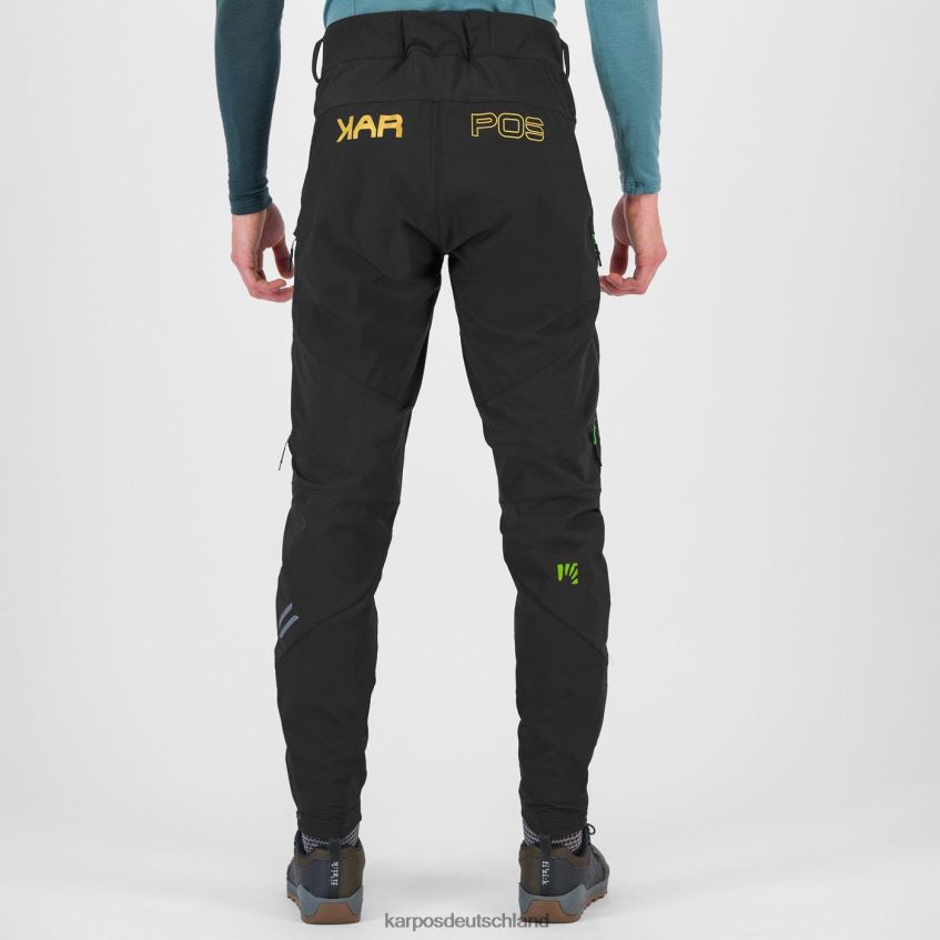 Hose| de Karpos Männer Val Viola Winterhose schwarz/schwefel ZV820Z484
