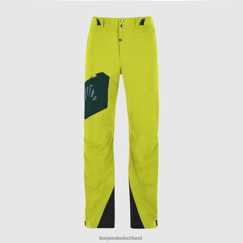 Hose| de Karpos Männer Valsesia-Shell-Hose Kiwi Colada/Wald ZV820Z445