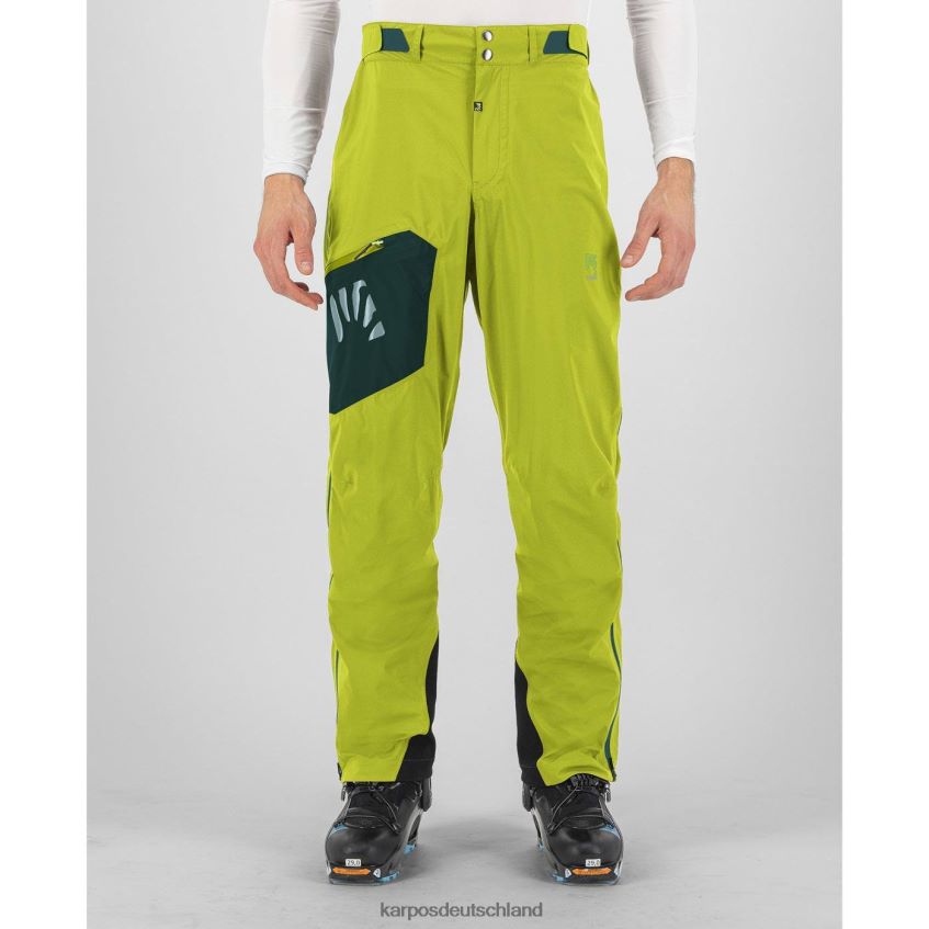 Hose| de Karpos Männer Valsesia-Shell-Hose Kiwi Colada/Wald ZV820Z445