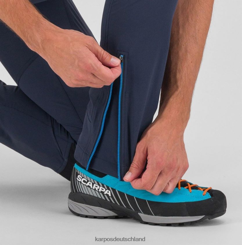 Hose| de Karpos Männer Wall Evo Hose Weltraum/Indigo b. ZV820Z509