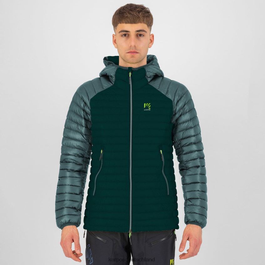 Jacke| de Karpos Männer Alagna Daunenjacke Wald/Nordastlantik ZV820Z15
