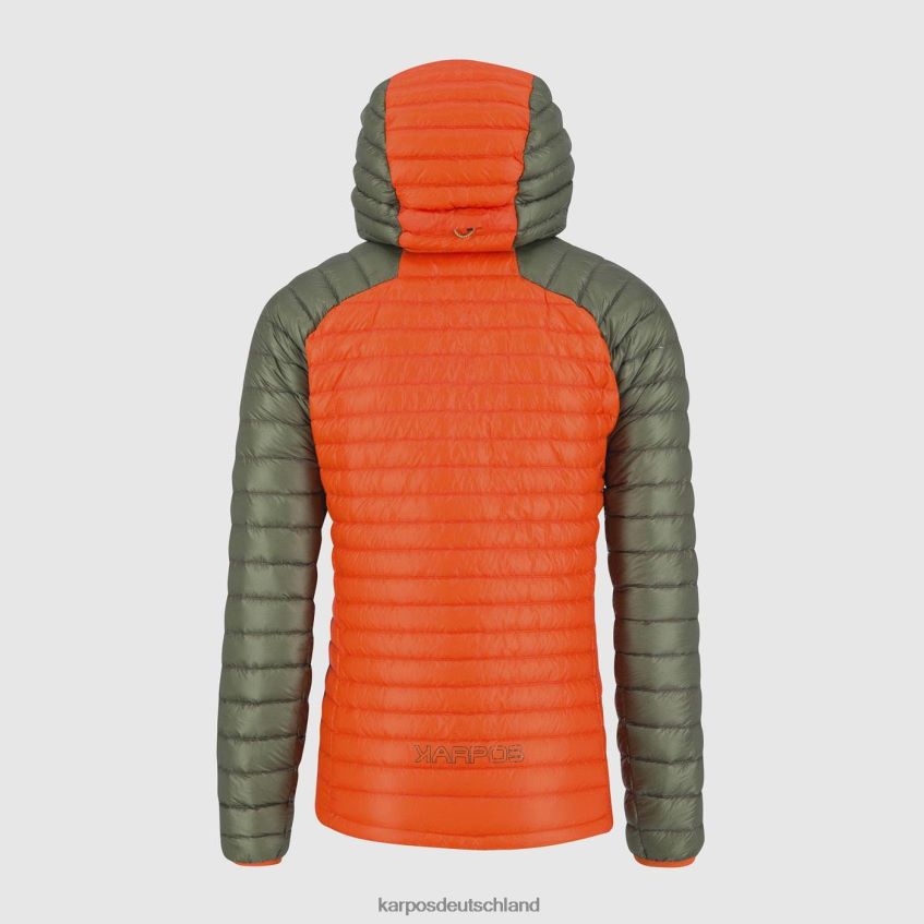 Jacke| de Karpos Männer Alagna Daunenjacke würzige Orange/Thymian ZV820Z16