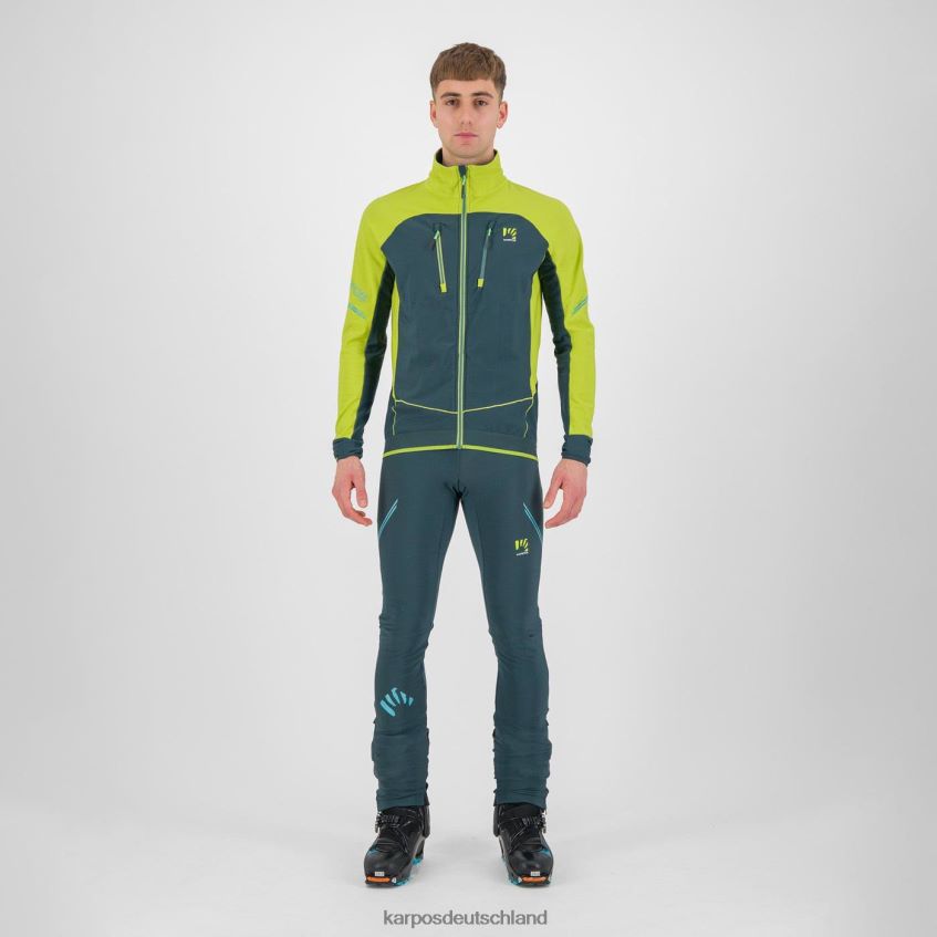Jacke| de Karpos Männer Alagna Evo Jacke Wald/Kiwi-Colada ZV820Z133