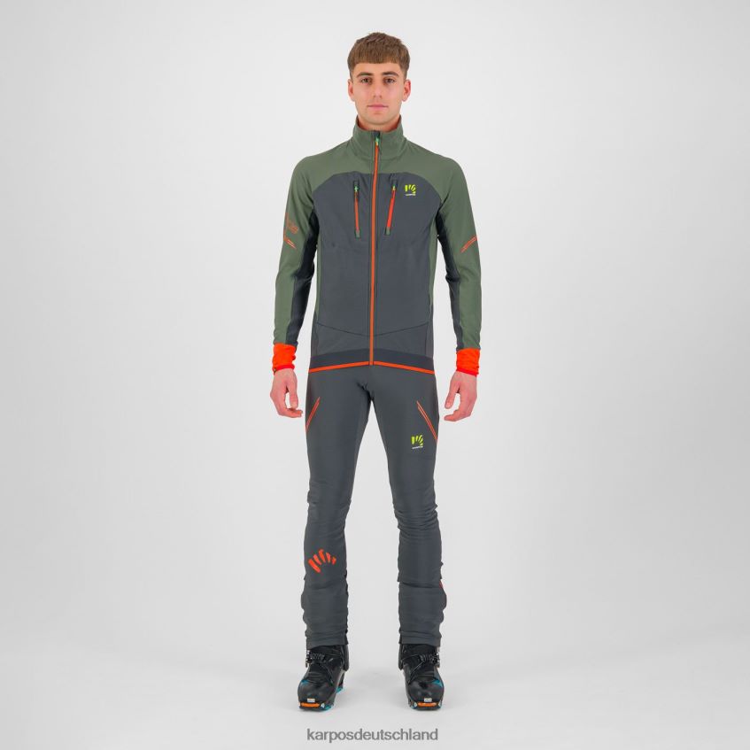 Jacke| de Karpos Männer Alagna Evo Jacke schwarzer Sand/Thymian ZV820Z136