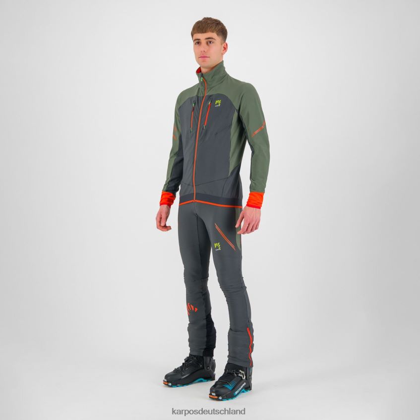 Jacke| de Karpos Männer Alagna Evo Jacke schwarzer Sand/Thymian ZV820Z136