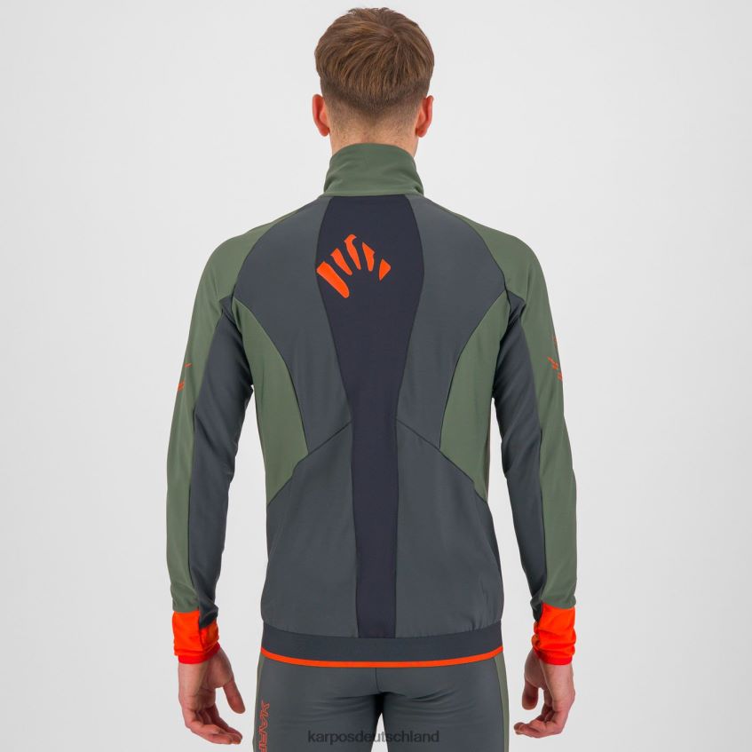 Jacke| de Karpos Männer Alagna Evo Jacke schwarzer Sand/Thymian ZV820Z136