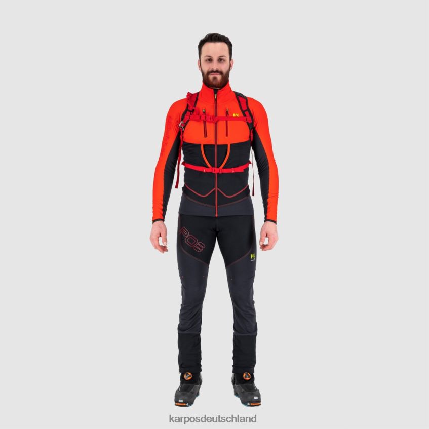 Jacke| de Karpos Männer Alagna Lite Jacke Schwarz/Grenadine ZV820Z132