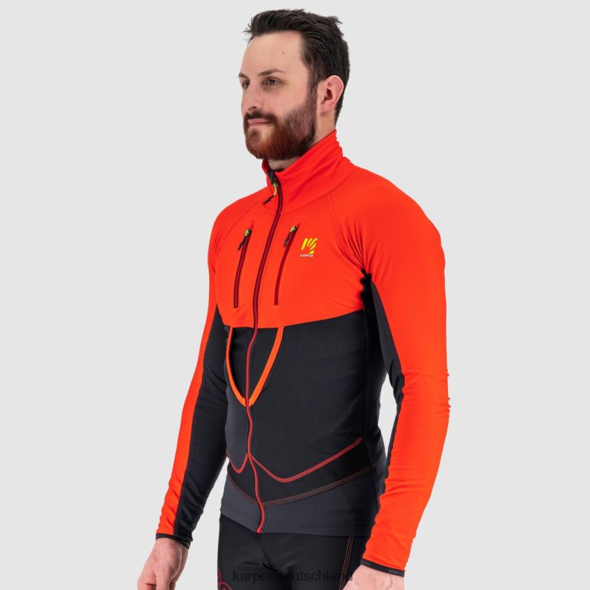 Jacke| de Karpos Männer Alagna Lite Jacke Schwarz/Grenadine ZV820Z132