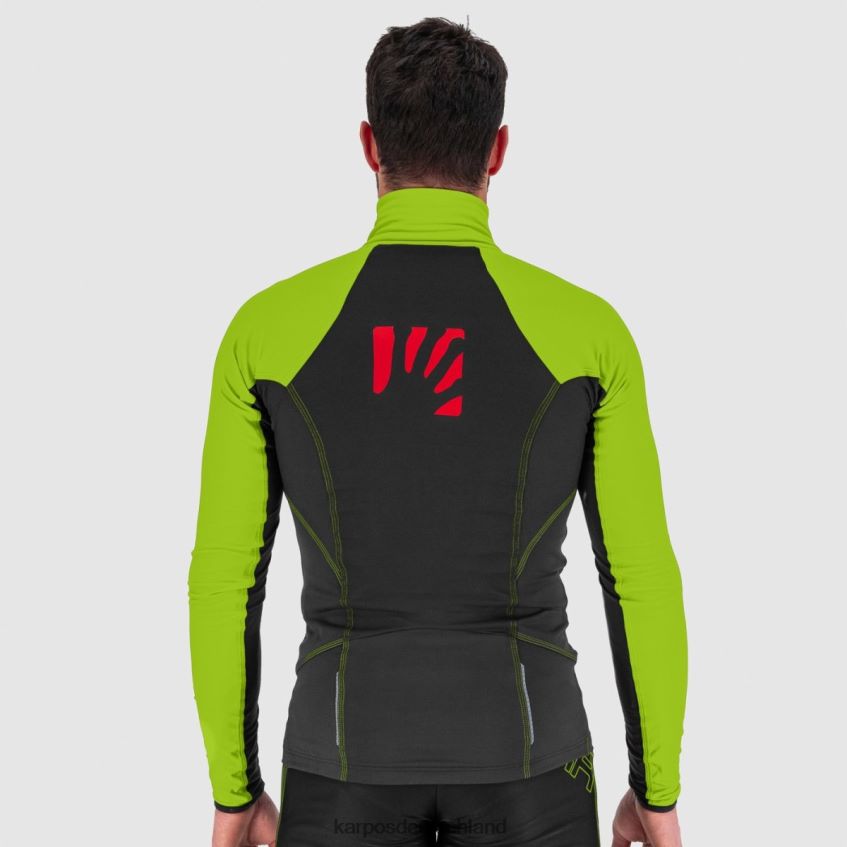 Jacke| de Karpos Männer Alagna Lite Jacke schwarz/lindgrün ZV820Z131