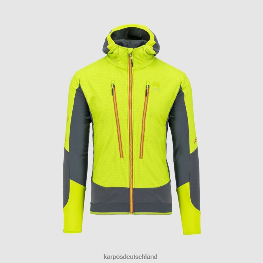 Jacke| de Karpos Männer Alagna Plus Evo Jacke lindgrün/dunkler Schiefer ZV820Z87