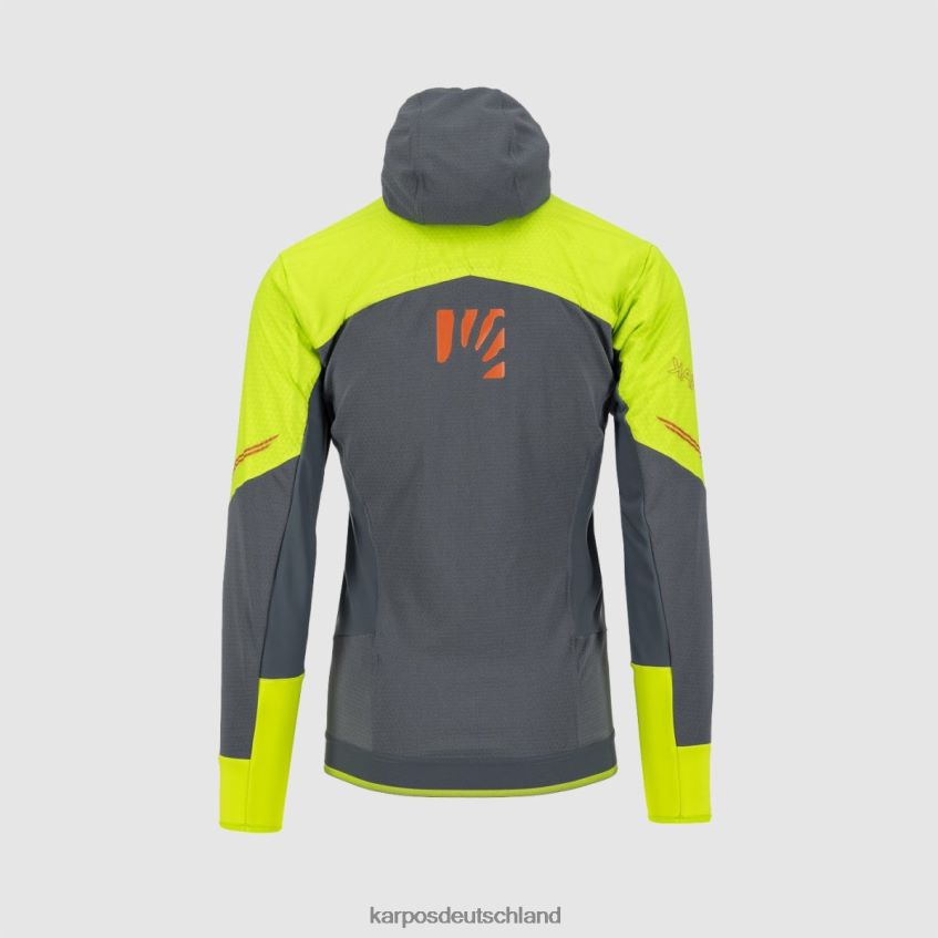 Jacke| de Karpos Männer Alagna Plus Evo Jacke lindgrün/dunkler Schiefer ZV820Z87