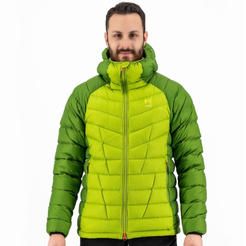 Jacke| de Karpos Männer Artika Evo Jacke. lindgrüner Spindelbaum ZV820Z12