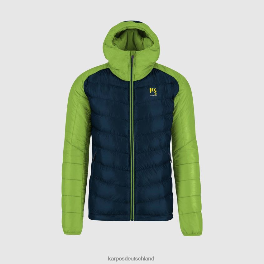 Jacke| de Karpos Männer Focobon-Jacke Mitternacht/grüner Blitz ZV820Z41