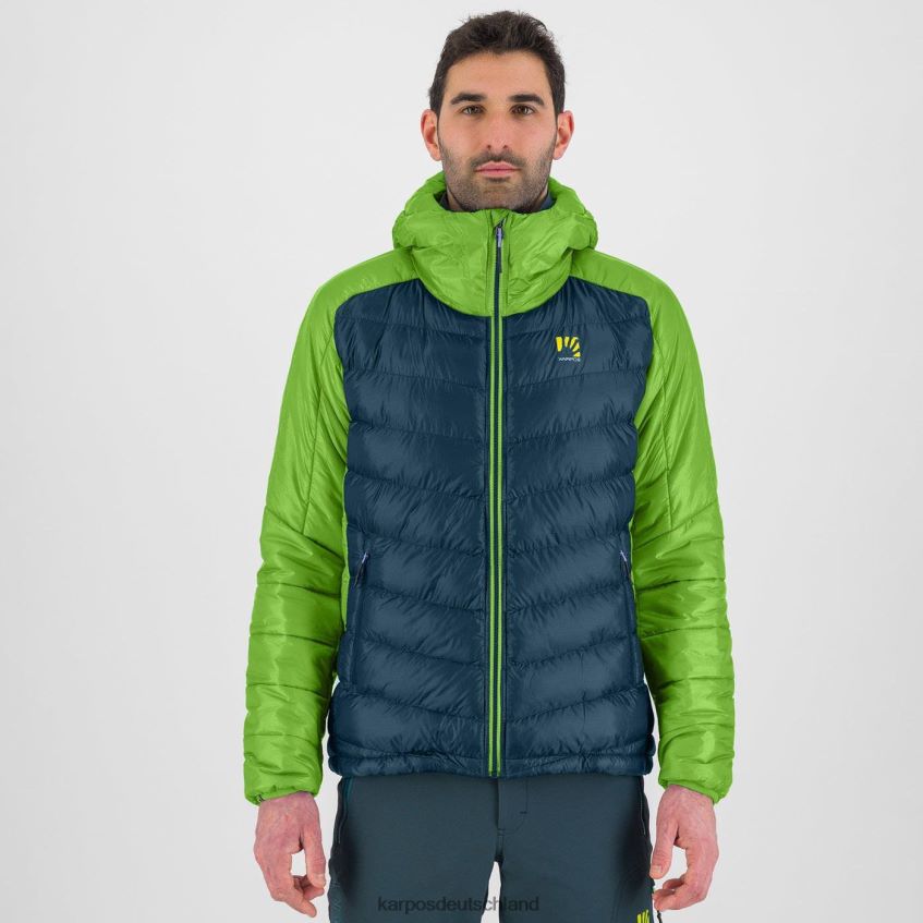 Jacke| de Karpos Männer Focobon-Jacke Mitternacht/grüner Blitz ZV820Z41