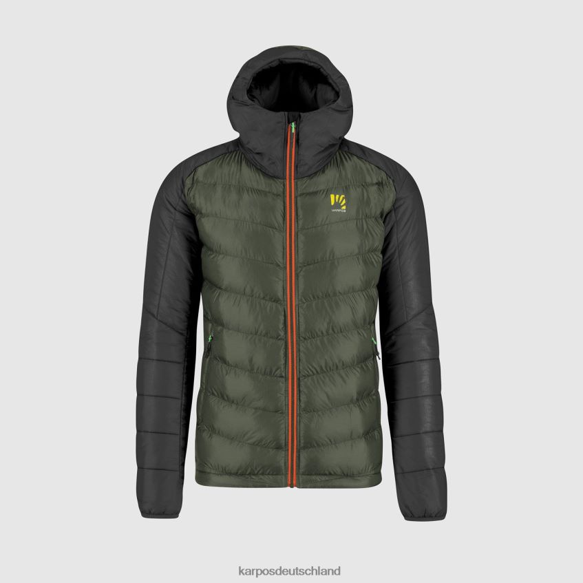 Jacke| de Karpos Männer Focobon-Jacke Thymian/schwarzer Sand ZV820Z40