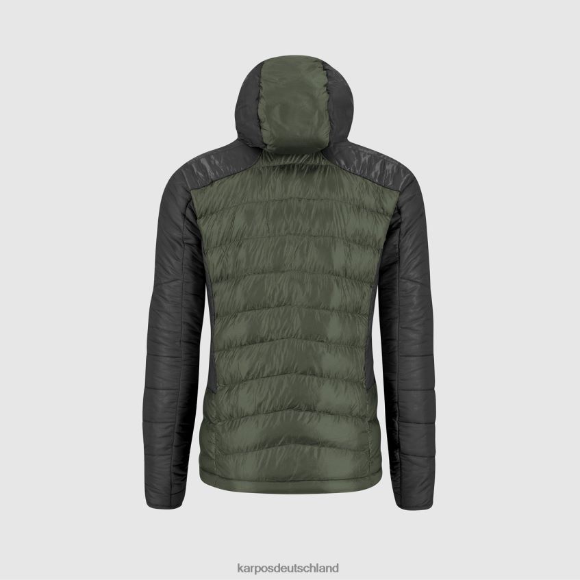Jacke| de Karpos Männer Focobon-Jacke Thymian/schwarzer Sand ZV820Z40