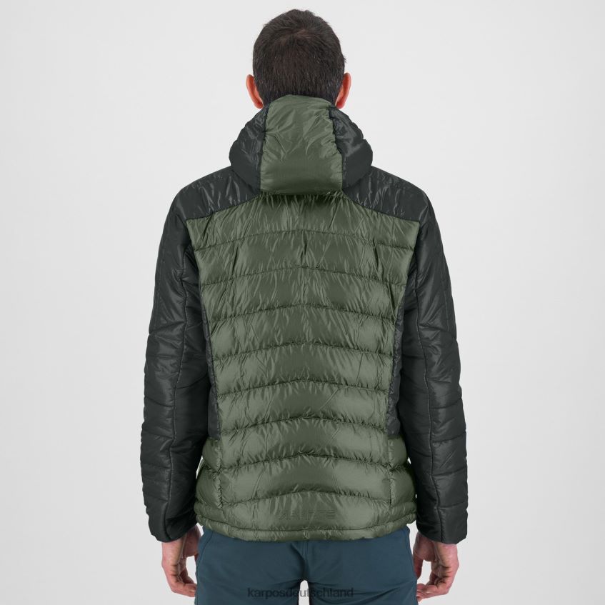 Jacke| de Karpos Männer Focobon-Jacke Thymian/schwarzer Sand ZV820Z40