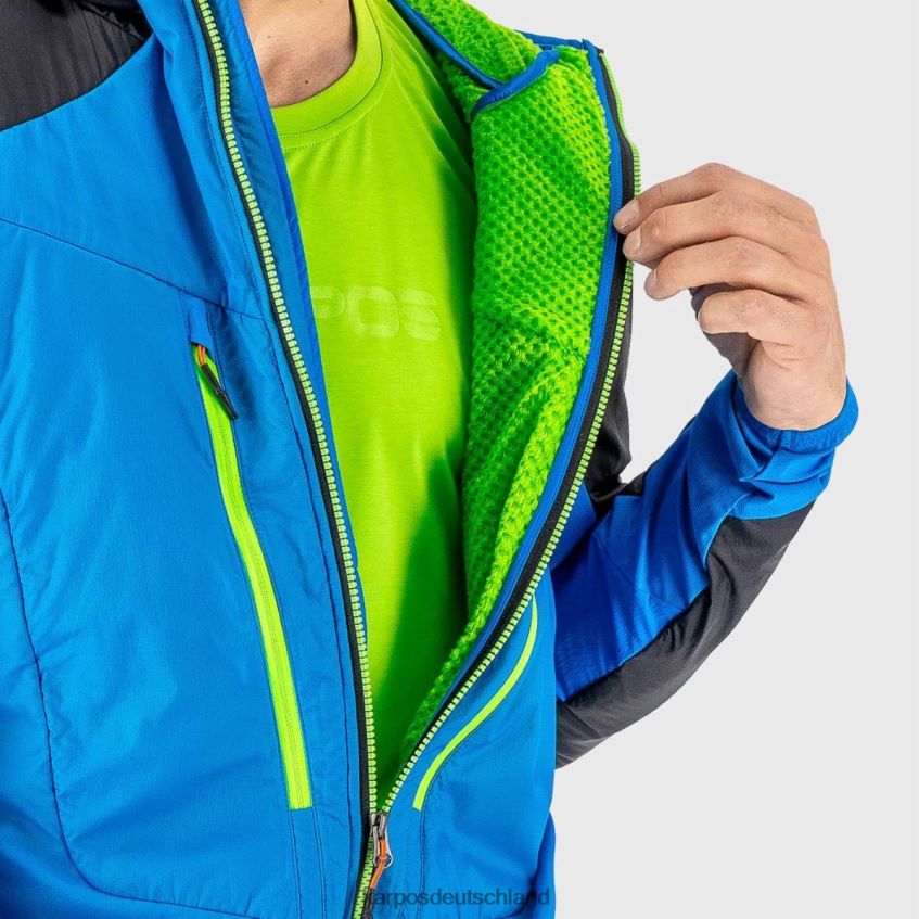 Jacke| de Karpos Männer K-Performance-Hybridjacke indigo b./schwarz ZV820Z63