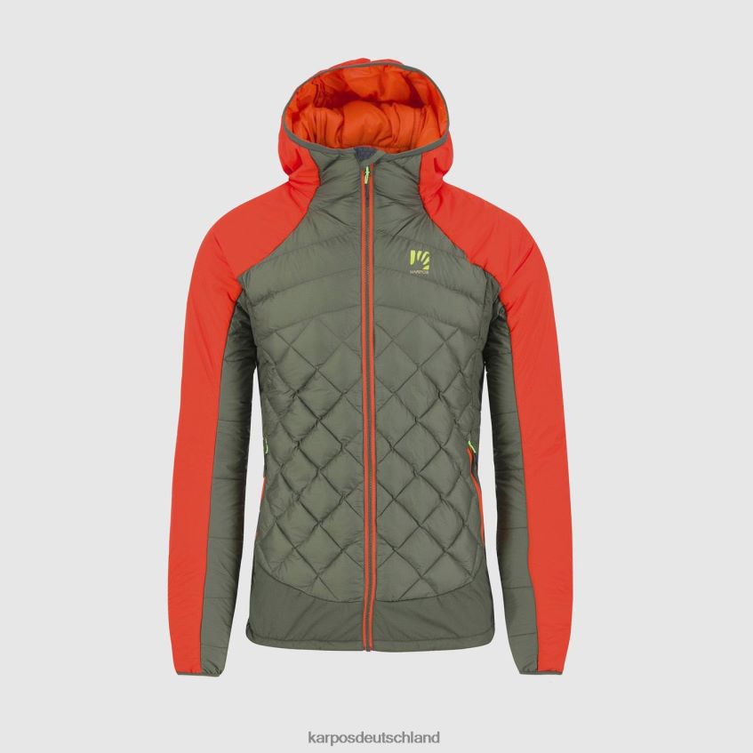 Jacke| de Karpos Männer Lastei Active Plus Jacke Thymian/würzige Orange ZV820Z73