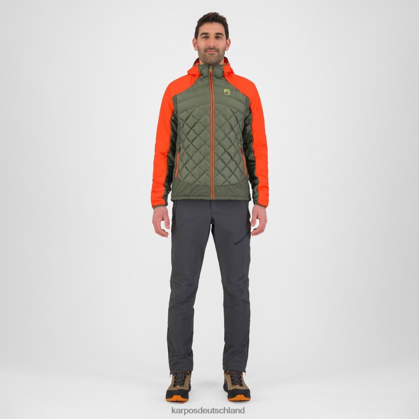 Jacke| de Karpos Männer Lastei Active Plus Jacke Thymian/würzige Orange ZV820Z73