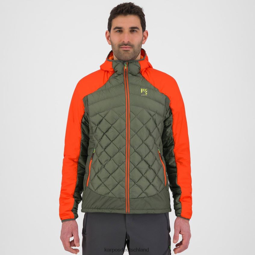 Jacke| de Karpos Männer Lastei Active Plus Jacke Thymian/würzige Orange ZV820Z73