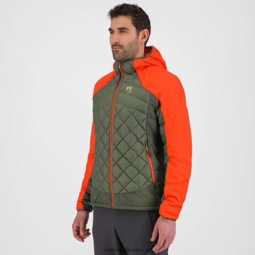 Jacke| de Karpos Männer Lastei Active Plus Jacke Thymian/würzige Orange ZV820Z73