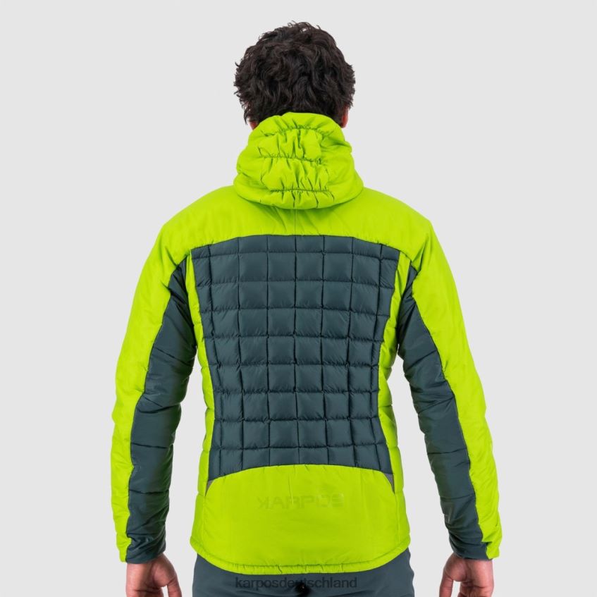 Jacke| de Karpos Männer Lastei Active Plus Jacke dunkler Schiefer/Limettengrün ZV820Z70