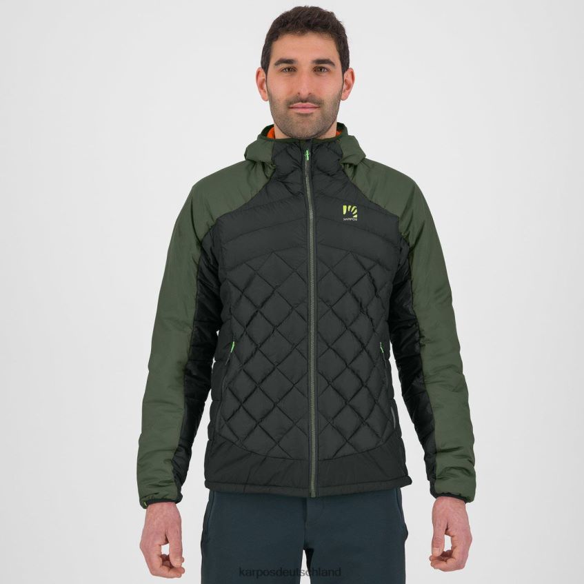 Jacke| de Karpos Männer Lastei Active Plus Jacke schwarzer Sand/Thymian ZV820Z74