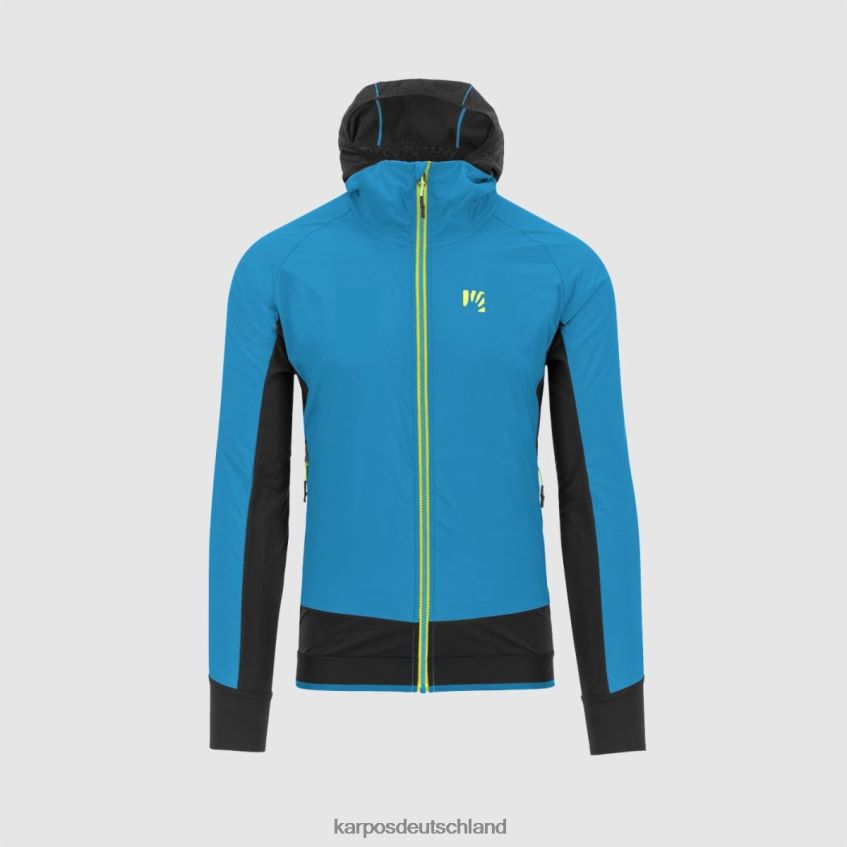 Jacke| de Karpos Männer Lavaredo-Winterjacke blaues Juwel/Schwarz ZV820Z145