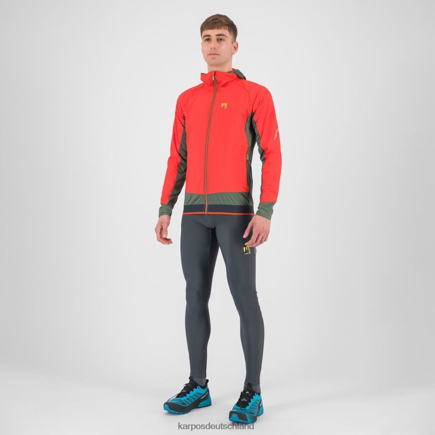 Jacke| de Karpos Männer Lavaredo-Winterjacke würzige Orange/Thymian ZV820Z146