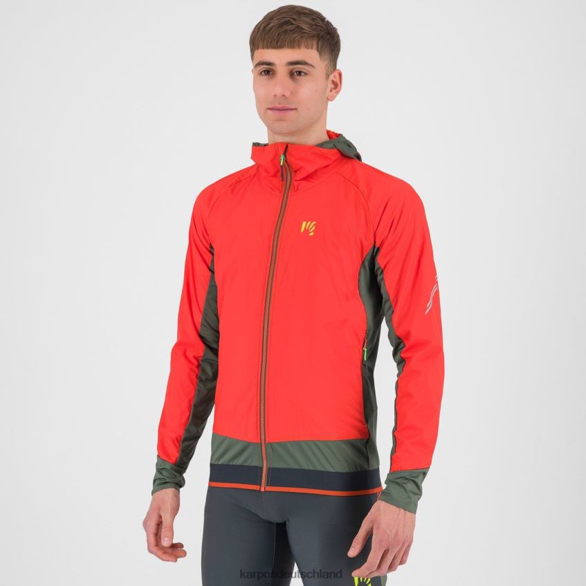 Jacke| de Karpos Männer Lavaredo-Winterjacke würzige Orange/Thymian ZV820Z146