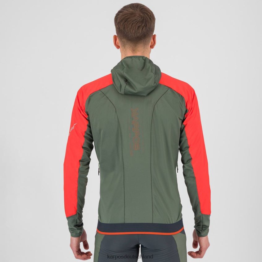 Jacke| de Karpos Männer Lavaredo-Winterjacke würzige Orange/Thymian ZV820Z146