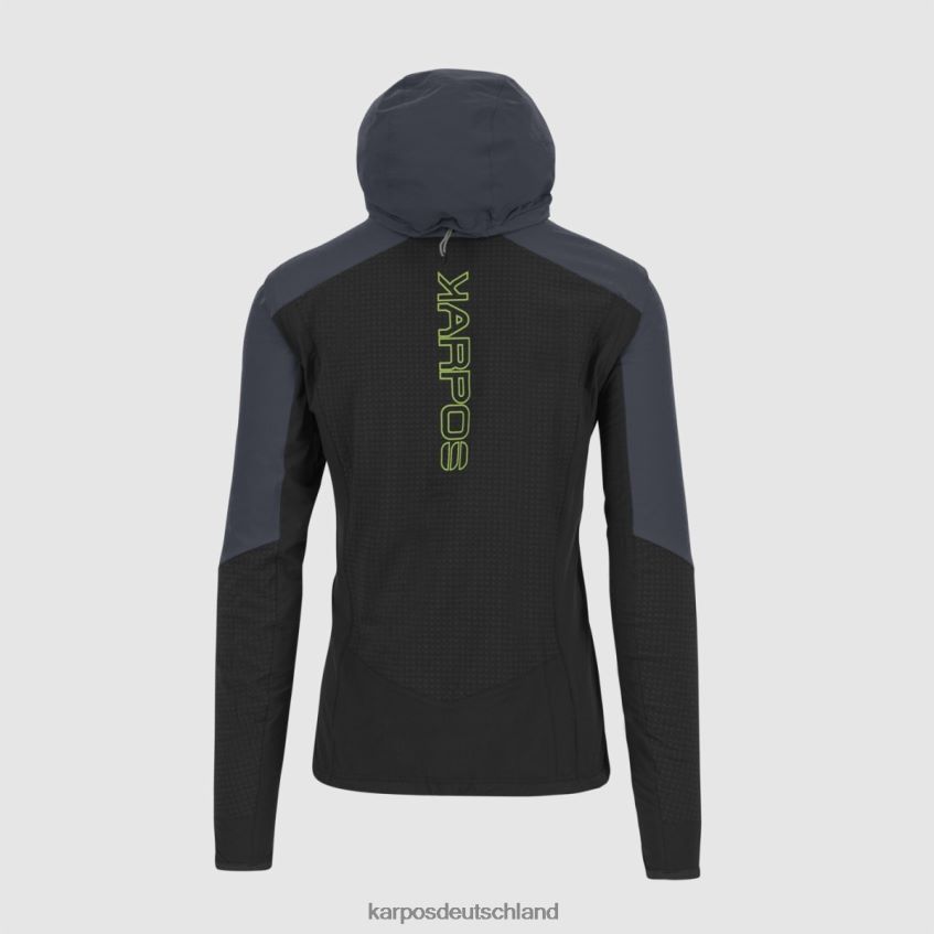 Jacke| de Karpos Männer Lede Cabrio-Jacke Schwarz/Ombreblau ZV820Z93