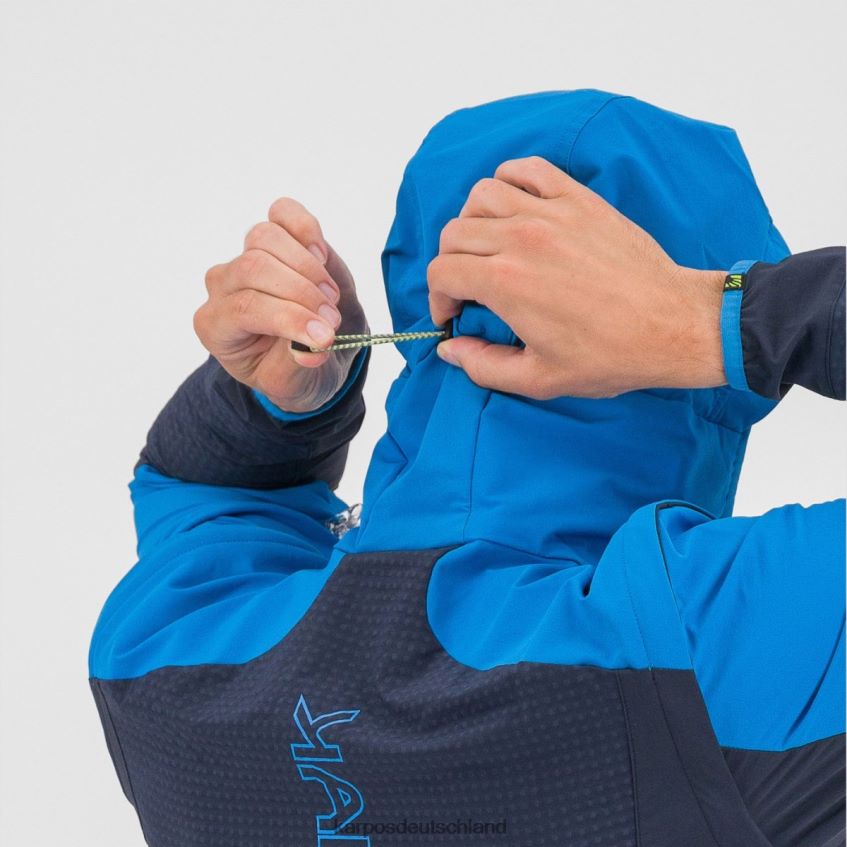 Jacke| de Karpos Männer Lede Cabrio-Jacke Weltraum/Indigo b./Mandarine ZV820Z94