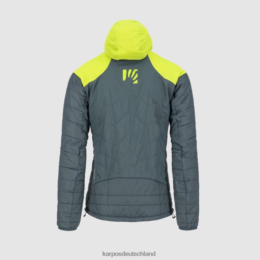 Jacke| de Karpos Männer Lyskamm Evo Jacke dunkler Schiefer/Limettengrün ZV820Z33