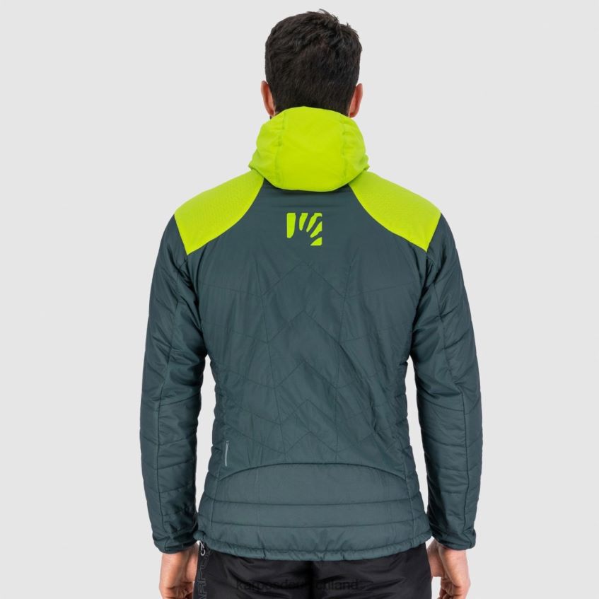 Jacke| de Karpos Männer Lyskamm Evo Jacke dunkler Schiefer/Limettengrün ZV820Z33