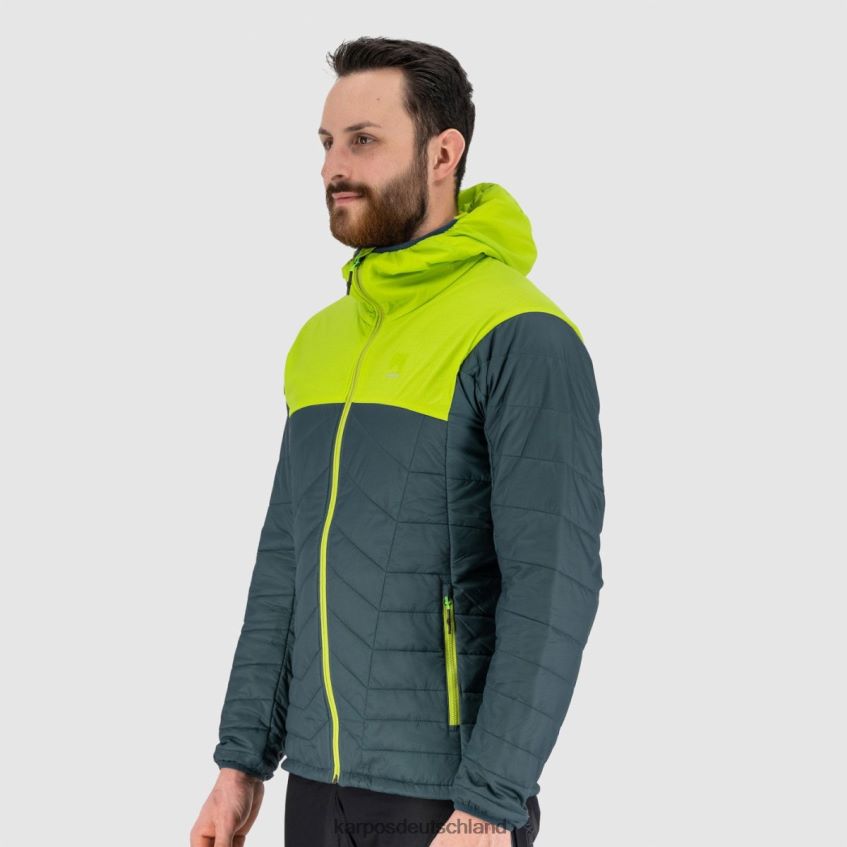 Jacke| de Karpos Männer Lyskamm Evo Jacke dunkler Schiefer/Limettengrün ZV820Z33