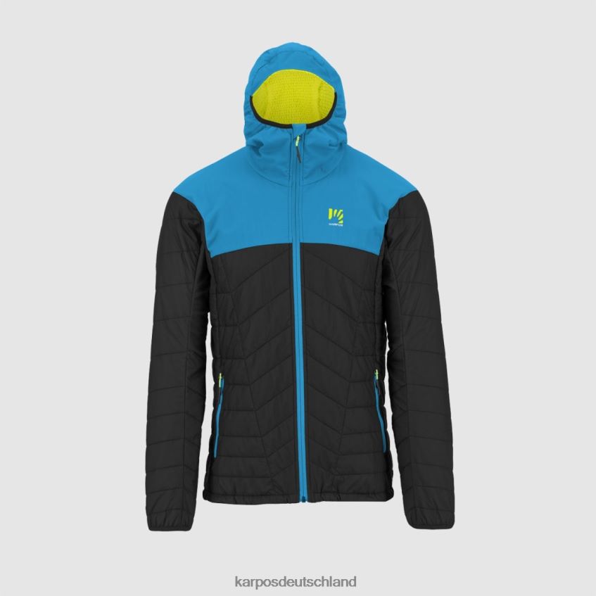 Jacke| de Karpos Männer Lyskamm Evo Jacke schwarz/blaues Juwel ZV820Z34