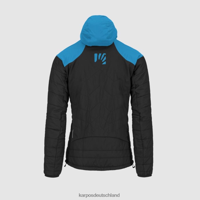 Jacke| de Karpos Männer Lyskamm Evo Jacke schwarz/blaues Juwel ZV820Z34