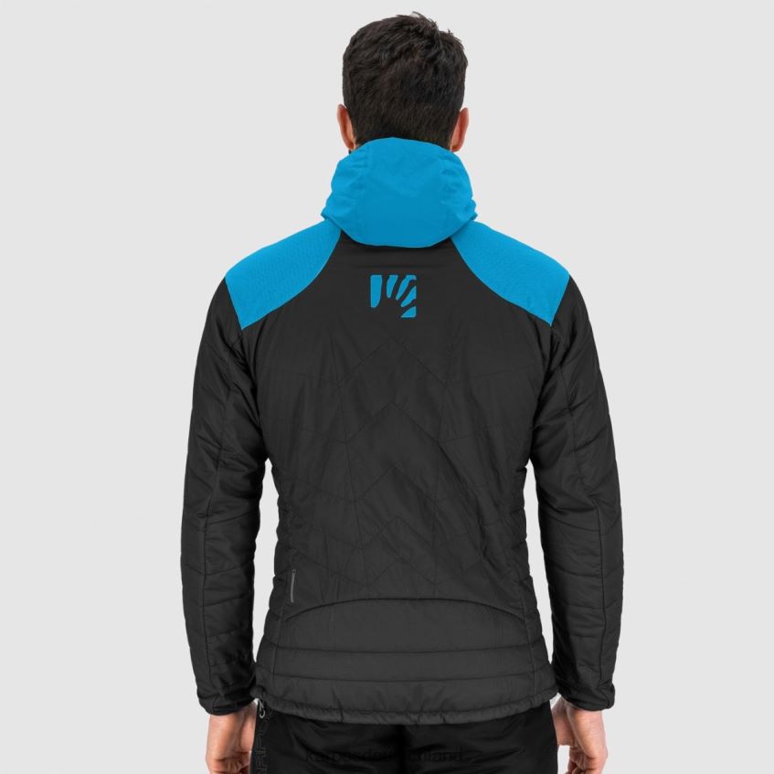 Jacke| de Karpos Männer Lyskamm Evo Jacke schwarz/blaues Juwel ZV820Z34